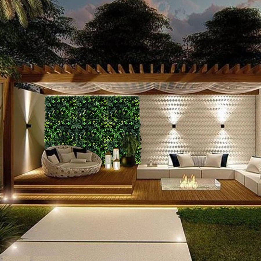 plante artificielle décor mur jardin style jungle décoratif - vue 3 sur 17