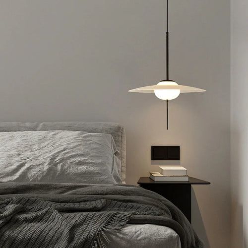 suspension led nordique simple ufo éclairage moderne décoratif - vue 4 sur 8