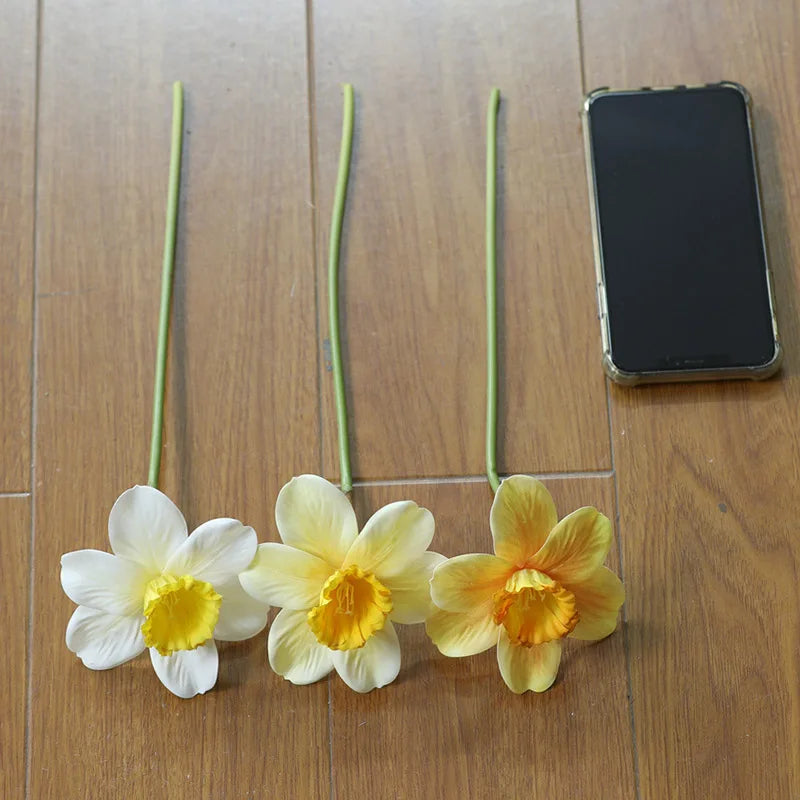 lot de 5 fleurs artificielles pour décoration intérieure et extérieure - vue 5 sur 10
