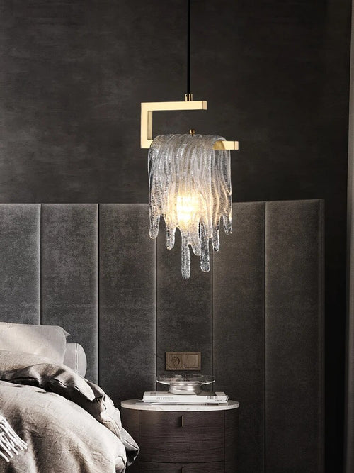 Suspension créative en cuivre pour chambre à coucher - vue 6 sur 6