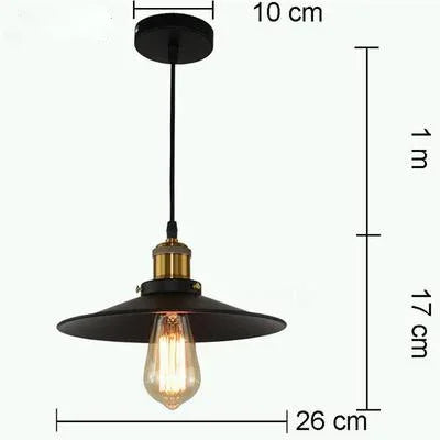 suspension moderne nordique style industriel pour décoration intérieure - vue 10 sur 13