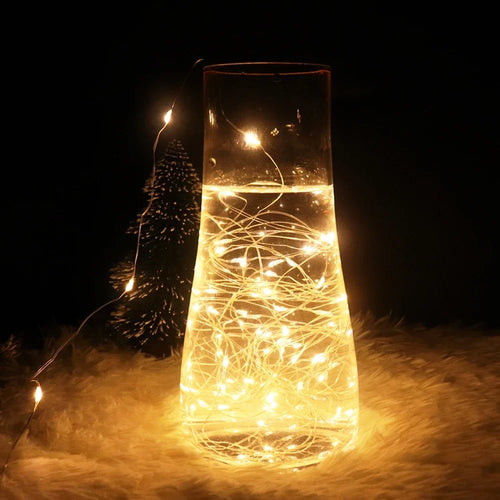 guirlande lumineuse led pour mariage fête jardin et décoration - vue 5 sur 9