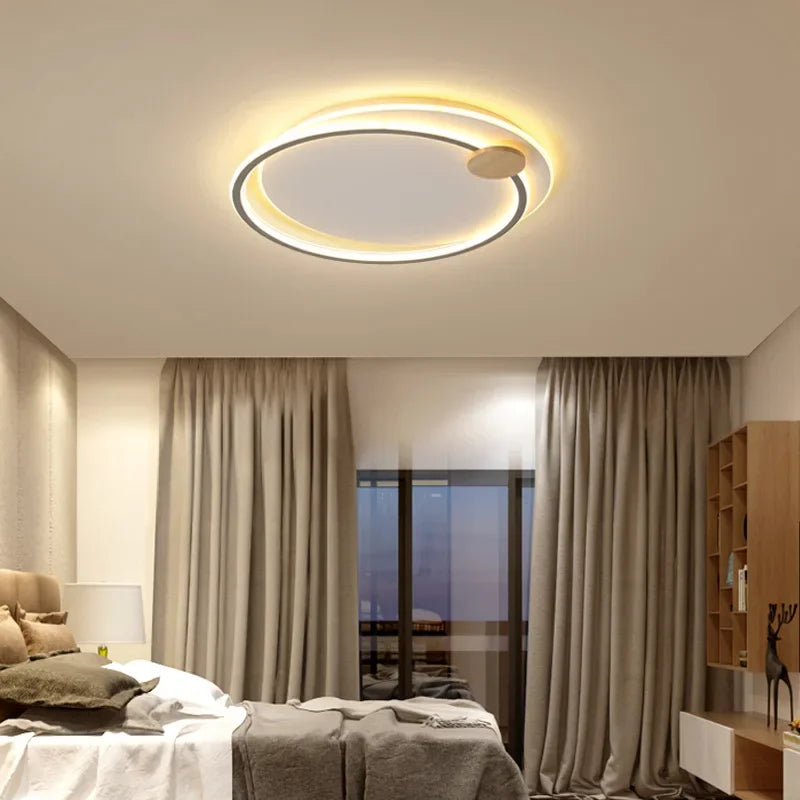 Plafonnier rond led moderne simple pour décoration d'intérieur