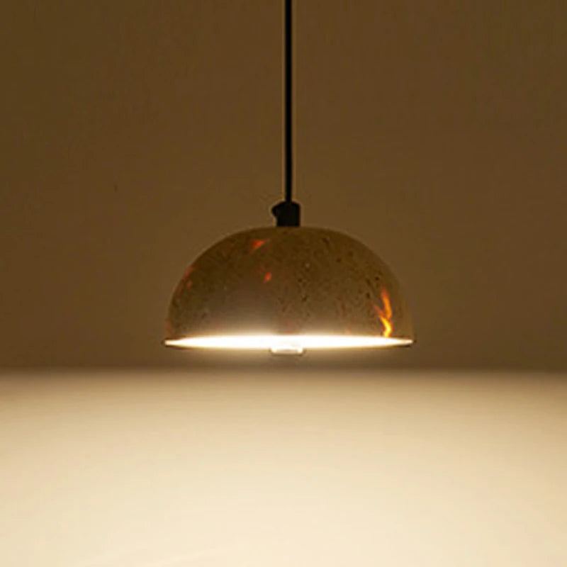 suspension led naturelle pour décoration intérieure moderne - vue 4 sur 6