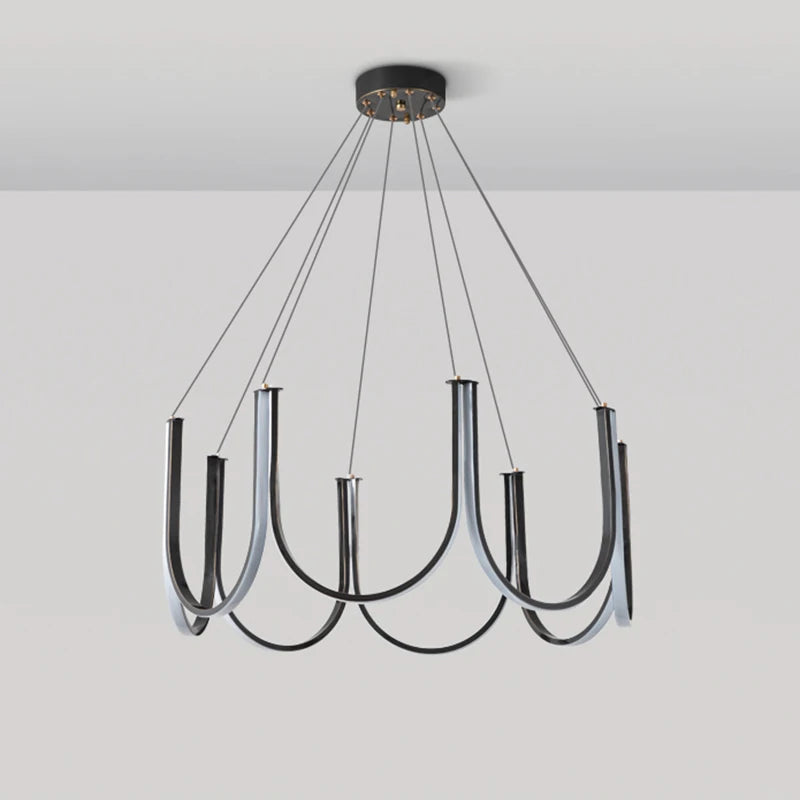 lustre led moderne créatif décoratif pour diverses utilisations