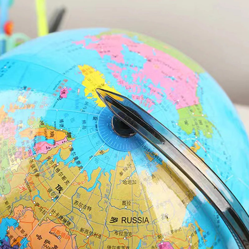 globe terrestre rotatif éducatif pour étudiants et enfants