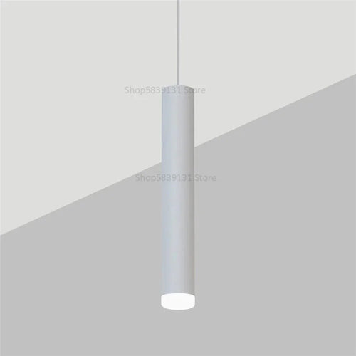 suspension moderne cylindrique pour décoration intérieure nordique - vue 11 sur 12