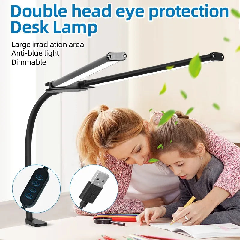 Asstikoo Lampe de Bureau LED, 24W Lampe de bureau Puissante pliable à Asstikoo Lampe de Bureau LED, 24W Lampe de bureau Puissante pliable à