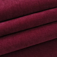 Tissu chenille uni épais ameublement doux salon diy