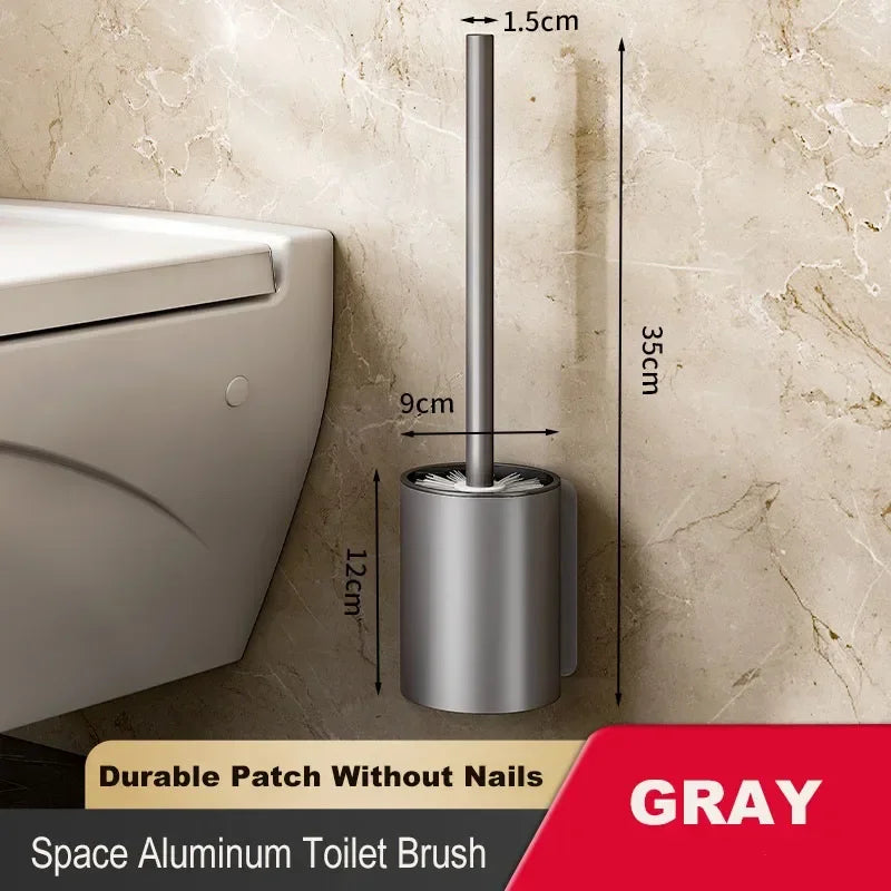 brosse murale en aluminium sans perforation pour nettoyage efficace