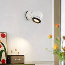 Applique spot LED créative blanc rouge PVC 4000K pour chambre salon allée escaliers