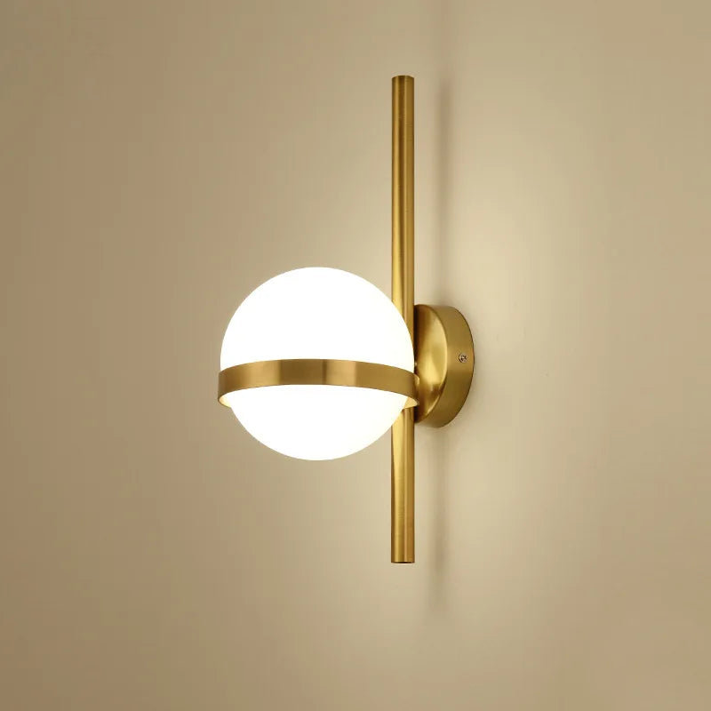 Applique led en verre intérieur moderne - vue 7 sur 10