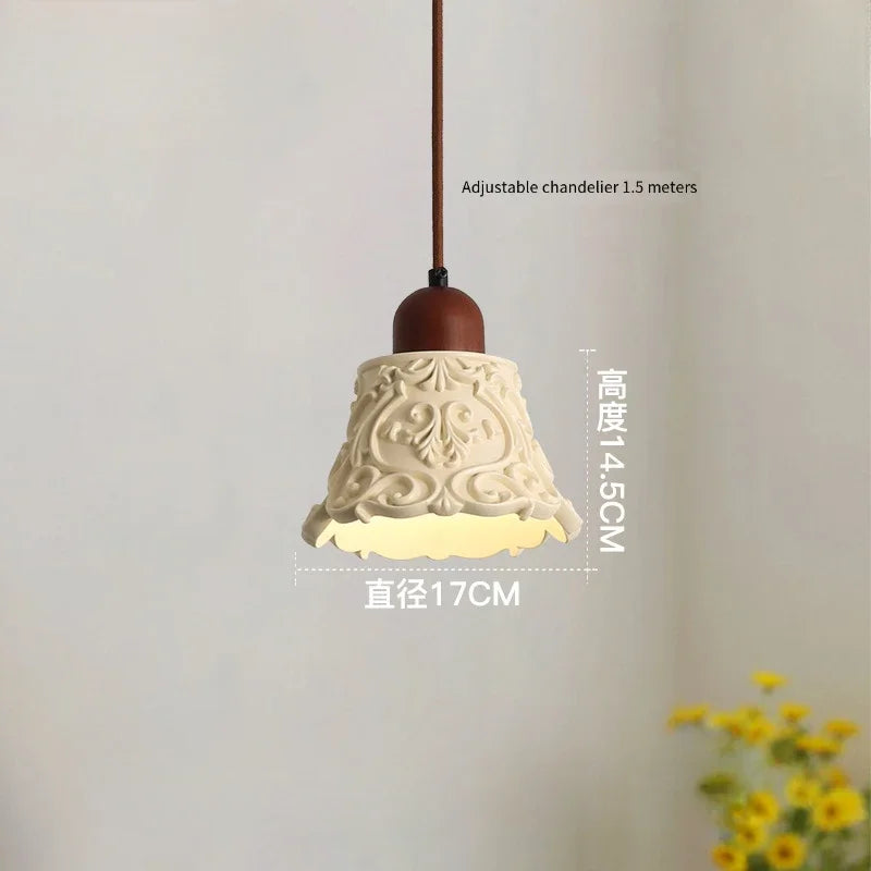 lustre créatif antique en résine pour décoration rétro - vue 14 sur 14