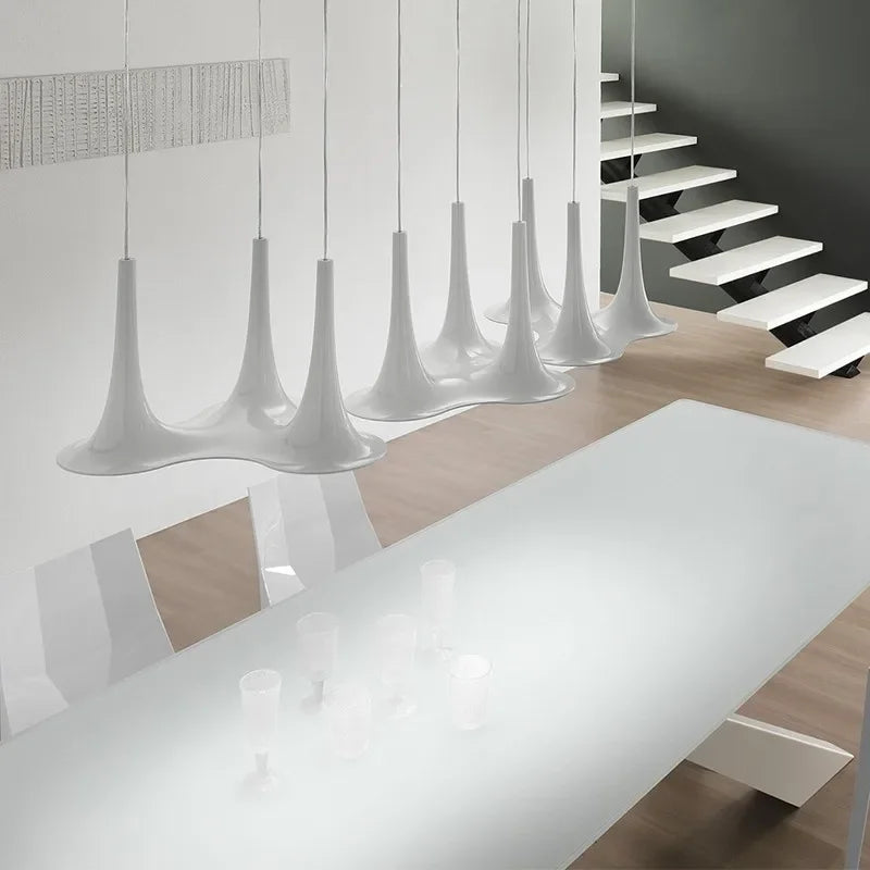 suspension en métal au design italien pour intérieur moderne - vue 3 sur 8