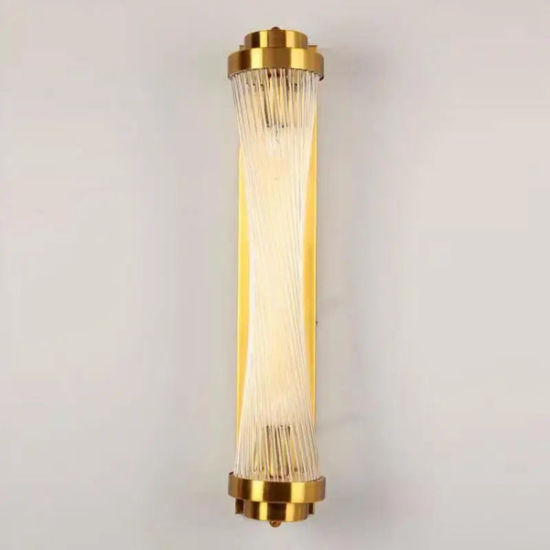 applique murale moderne en verre et éclairage design en cristal tiffany - vue 5 sur 8