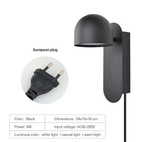 applique murale led intelligente rotative et réglable pour décoration intérieure - vue 13 sur 15