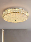plafonnier led de luxe en cristal design moderne haute qualité 	 lampara