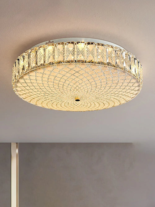 plafonnier led en cristal de luxe au design moderne de haute qualité - vue 3 sur 9