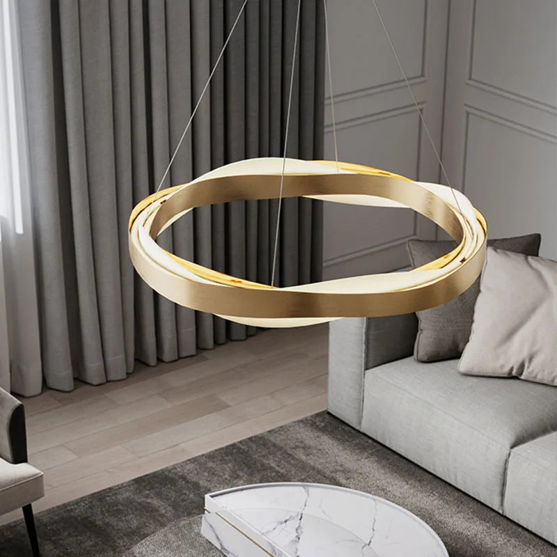 lustre moderne pour un éclairage design et élégant - vue 4 sur 10