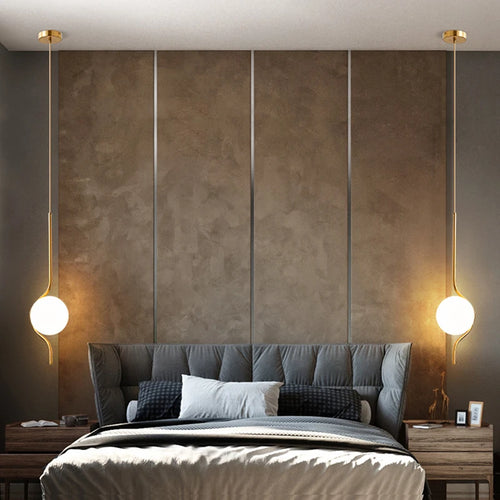 lampe suspendue verre blanc art déco câble