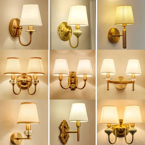 applique murale led simple style européen pour hôtel villa - vue 5 sur 15