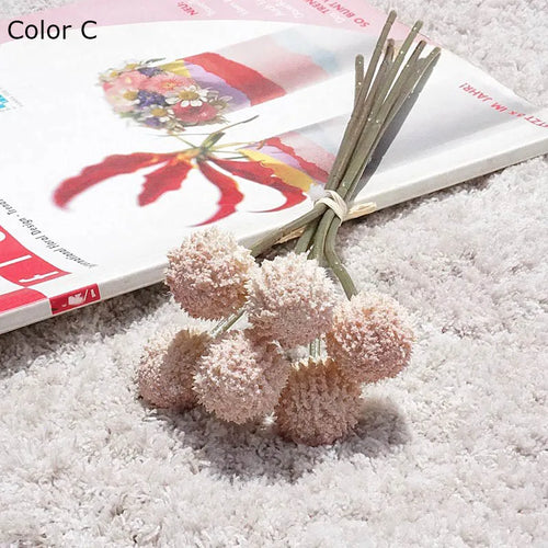 bouquet de fleurs artificielles en soie pour déco et événements - vue 12 sur 11