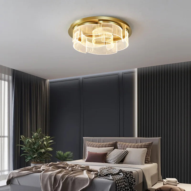 lampes décoratives nordiques acrylique led atmosphère chaude