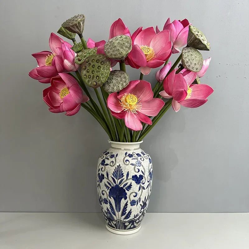 fleurs décoratives en pu pour mariage et hôtel - vue 6 sur 23