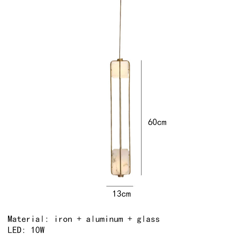 lustre art déco en verre et métal pour hôtel et bar - vue 11 sur 12