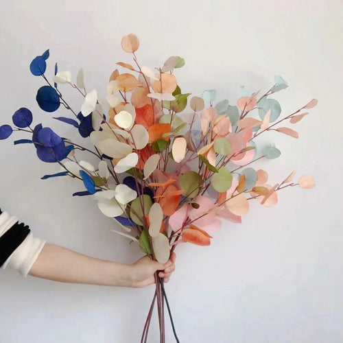 branche d'eucalyptus artificielle pour décoration mariage jardin et fête - vue 2 sur 14