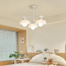 Lustre à fleurs nordique pour chambre d'enfant