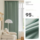 Rideau moderne plissé occultant luxe pour salon chambre