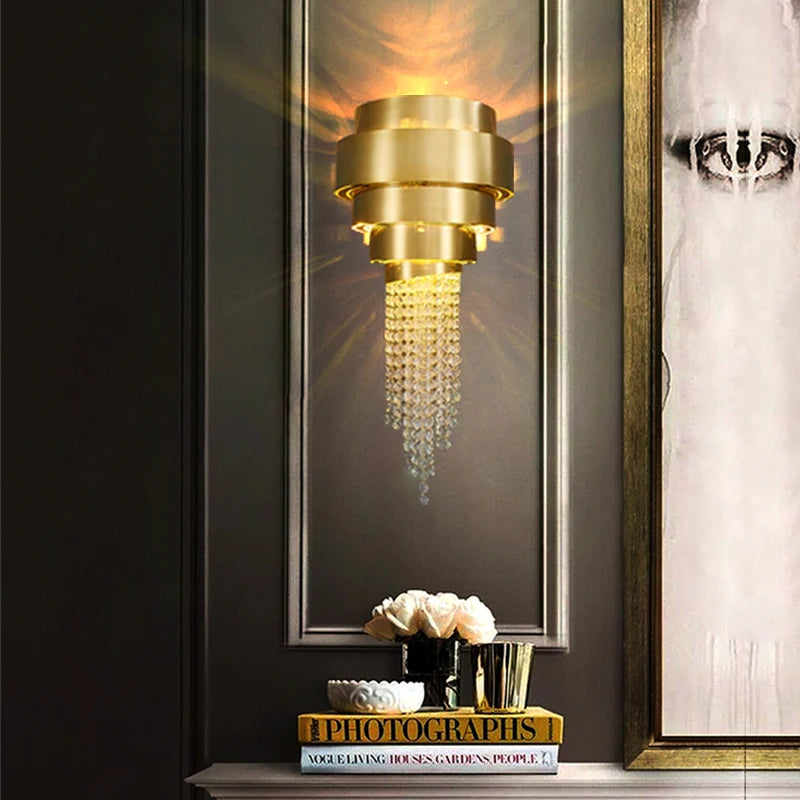 lustre en cristal design moderne pour une décoration élégante - vue 3 sur 11