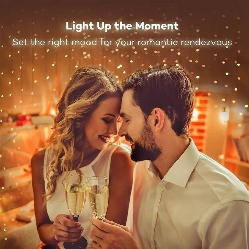 guirlande lumineuse led étanche pour décorations de fête et mariage