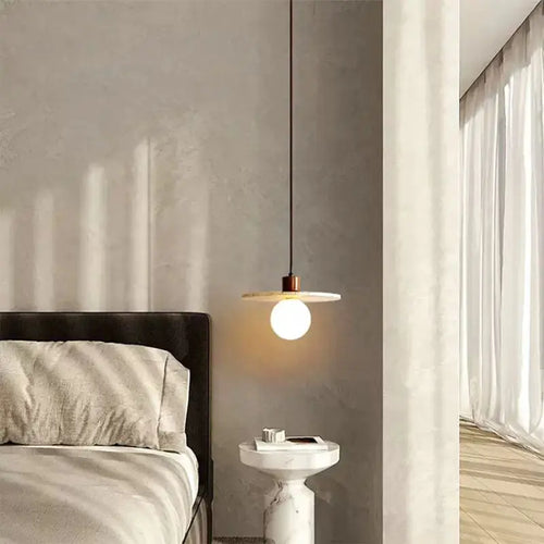suspension sandyha rétro led créative petite pierre trou