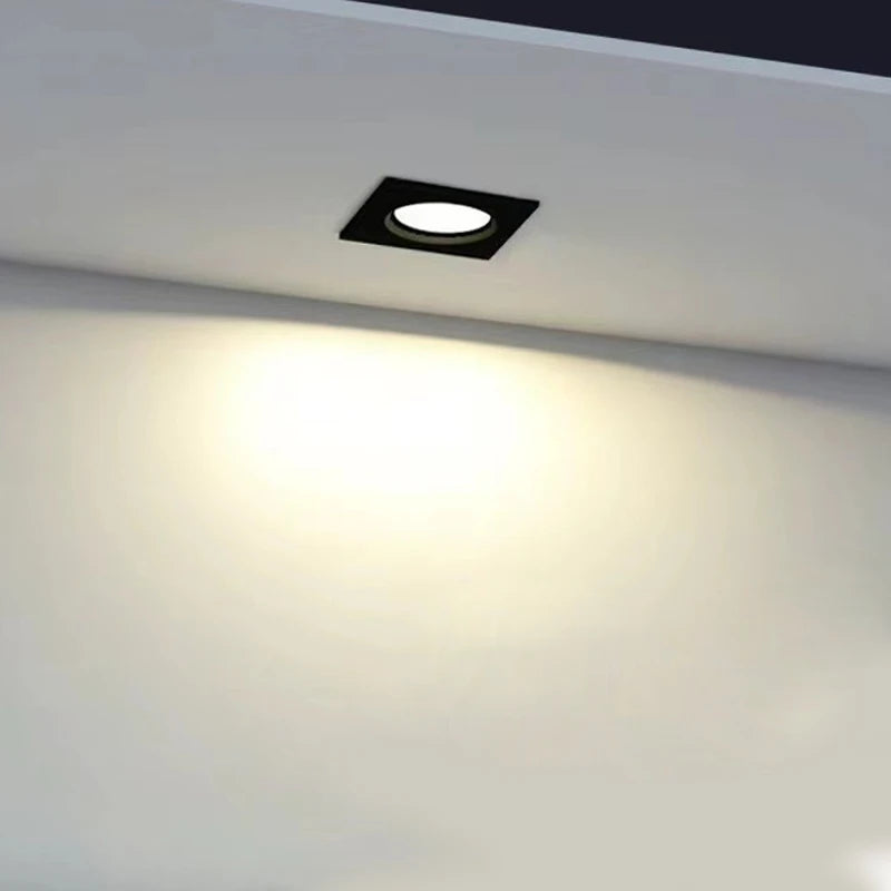 spot led double tête encastré ultra mince design moderne - vue 10 sur 18