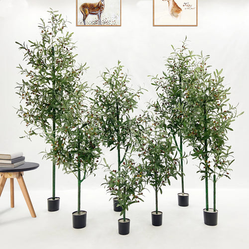 plante artificielle en pot pour décoration intérieure moderne - vue 3 sur 12