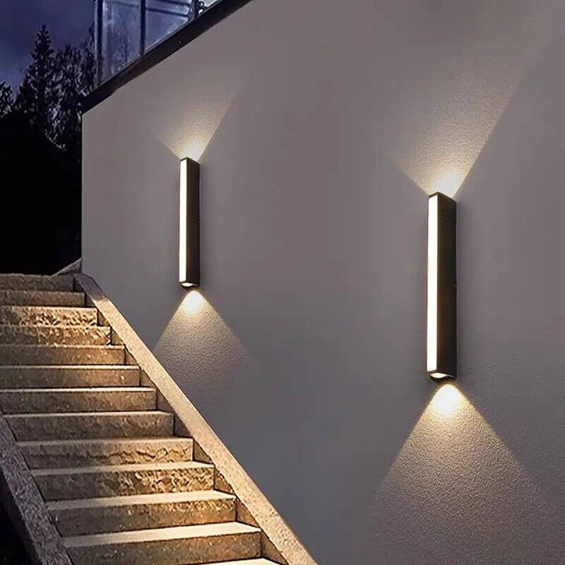 Applique murale longue en aluminium intérieur 24 W 37 CM à LED