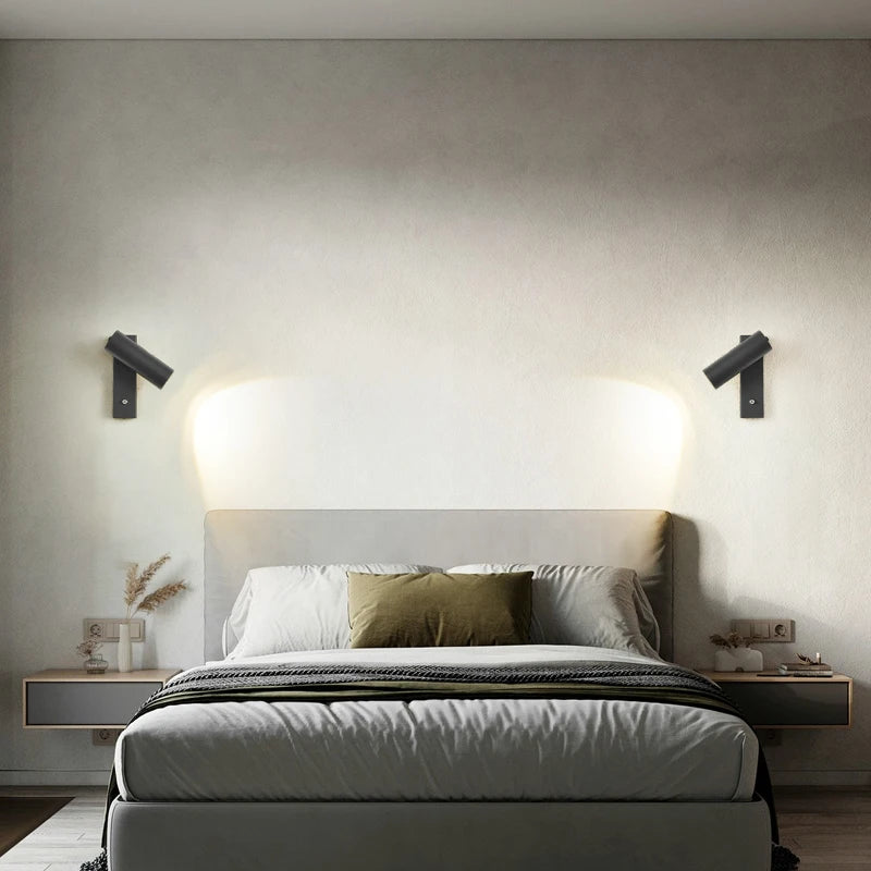 lampe de chevet minimaliste moderne style nordique sans lampe principale