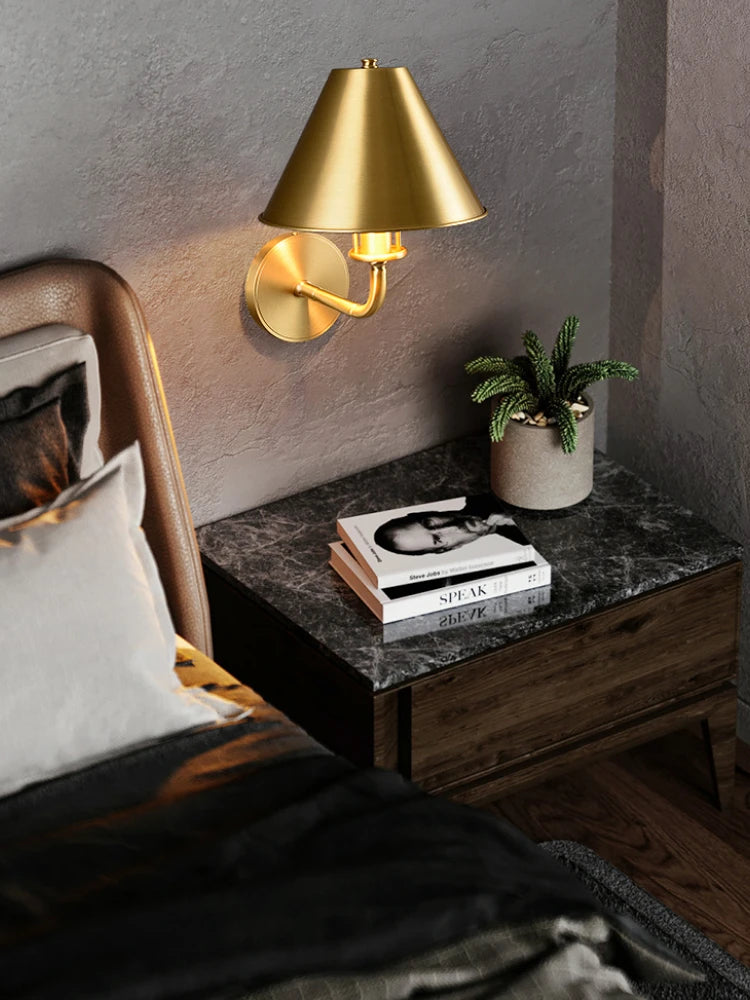 applique murale en cuivre antirouille design minimaliste pour intérieur moderne - vue 3 sur 8