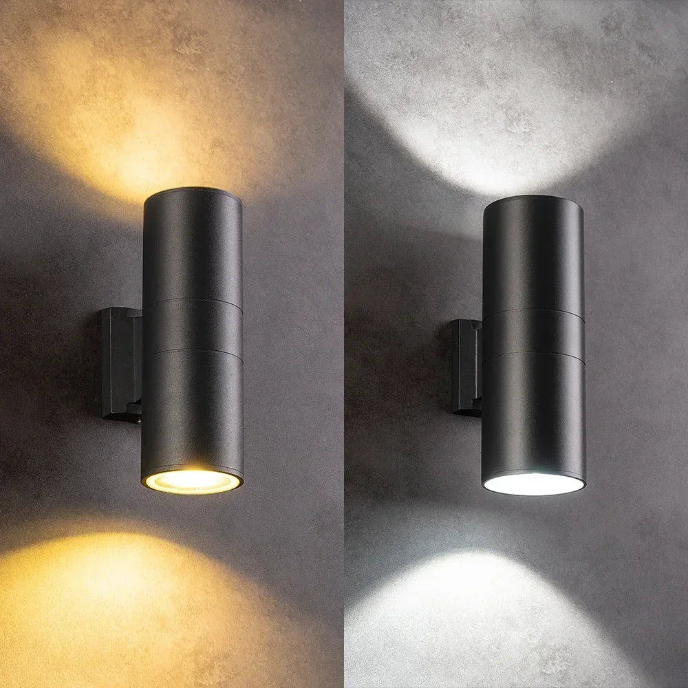applique murale led imperméable avec capteur pour intérieur et extérieur - vue 7 sur 13