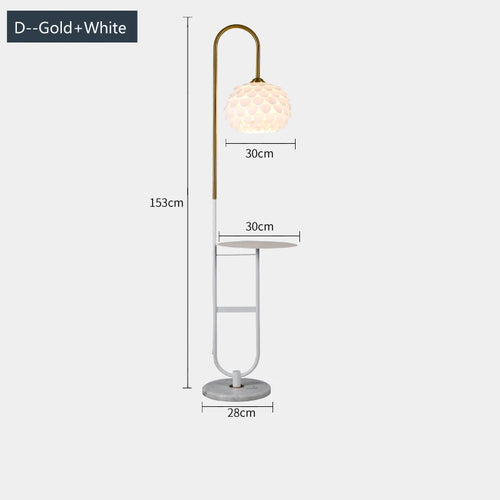 lampadaire en acrylique design pour un éclairage moderne intérieur - vue 10 sur 15