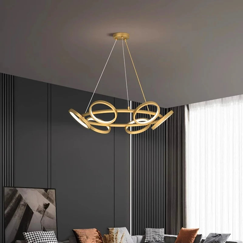 Lustre moderne pour salle à manger pour plafond du salon éclairage intérieur