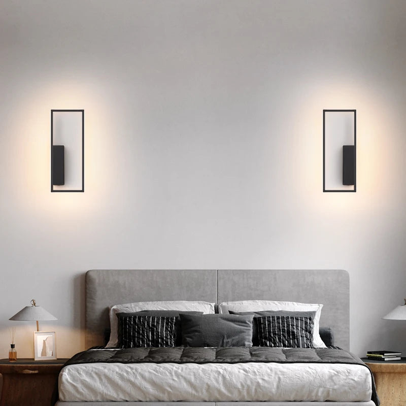 applique murale led minimaliste et moderne éclairage créatif - vue 6 sur 22