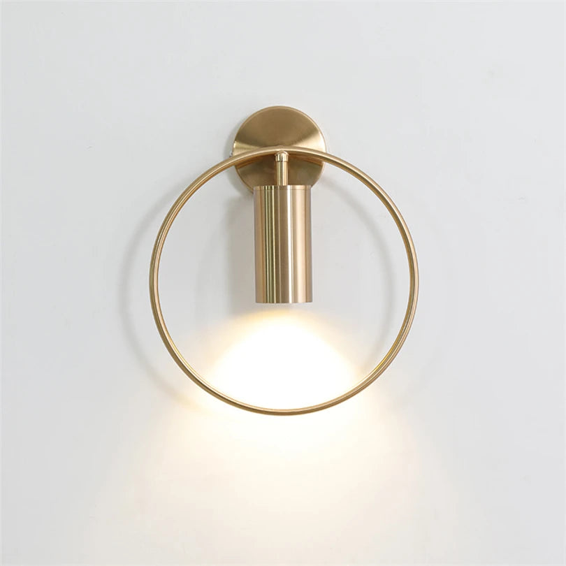 lampe de chevet nordique led en métal décoratif luminaire