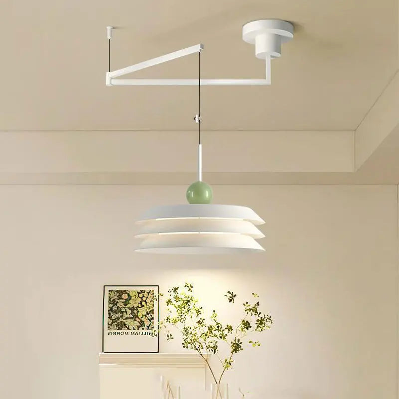 Suspension nordique led décoration maison éclairage intérieur - vue 6 sur 18