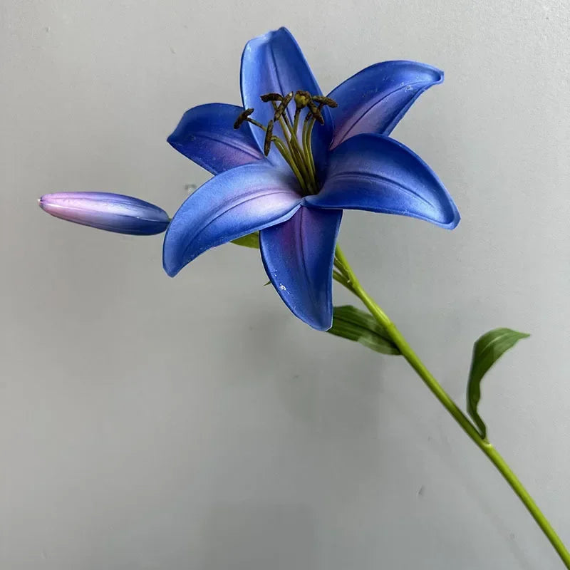 branche de lys artificielle décoration florale pour intérieur