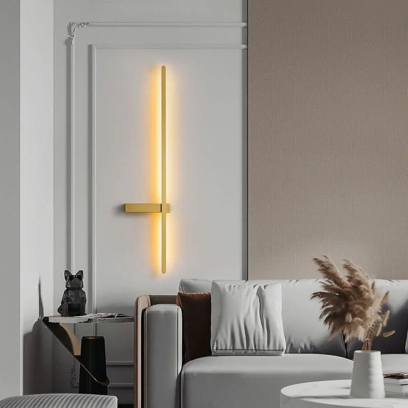 applique murale led minimaliste design artistique - vue 6 sur 15