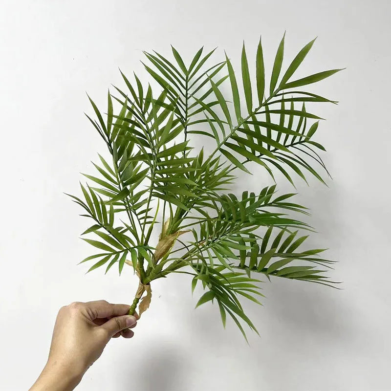 petites plantes en plastique palmier artificiel pour décoration intérieure et extérieure - vue 5 sur 10
