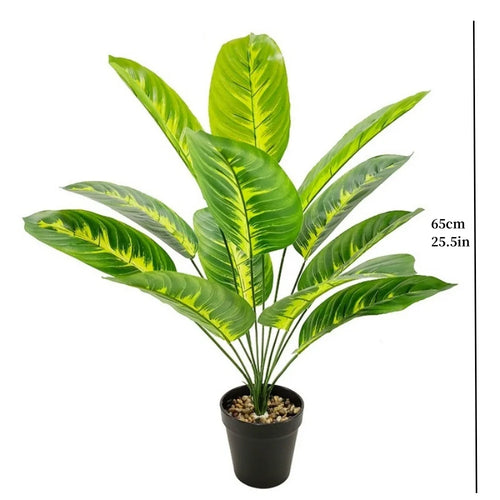 plante artificielle palmier plantain pour décoration intérieure et extérieure - vue 22 sur 27